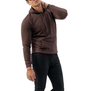 Sweat-shirt à capuche pour homme, léger, de haute qualité, design personnalisé, impression de logo, modèle basique, 2025 - Product Image 4