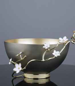 2026 Golden Premium Finished Metal <b>Chocolate</b> Bowl With Antique Design For <b>Luxurious</b> Home Styling And Sweet Serving - Product Image 3