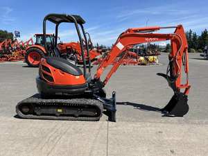 2021 para Kubota U25 Mini excavadora compacta duradera y confiable con componentes de bomba de engranajes de motor central - Product Image 3