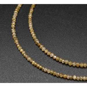 Perles de diamants champagne facettées de haute qualité, 1,5-2,5 mm, rares, en vrac, pour la création de bijoux - Product Image 6