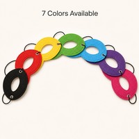 Masque pour les yeux en feutre pour enfants, masque de costume de super-héros réglable avec élastique pour Halloween, anniversaire, cosplay, fête