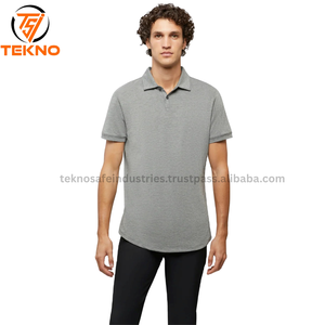 T-shirts en coton respirant à manches courtes pour hommes, nouvelle mode d'été, grande taille, style décontracté, motif solide - Product Image 2