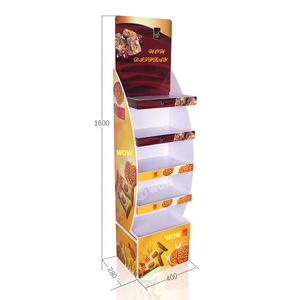 ชั้นวางแสดงอาหารและขนมแบบตั้งพื้นทำจากโฟม PVC แบบกำหนดเอง พร้อมคุณสมบัติกันน้ำ ประกอบง่าย เคลือบเงา - Product Image 3