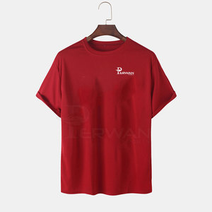 เสื้อยืดคอกลมสำหรับผู้ชายที่นิยมมากที่สุดผลิตจากโพลีเอสเตอร์/ ผ้าฝ้ายสไตล์ใหม่มีหลายขนาดให้เลือก - Product Image 1