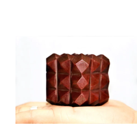 Figurine cube en cristal 54 pyramides faite à la main en gros de l'Inde Feng Shui & Vastu Energy Harmonizer pour la maison, décoration de bureau