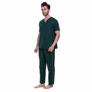 Custom Men/Woman Woven Cotton <b>Doctor</b> Scrubs Wholesale Hospital Uniform <b>Sets</b> - Product Image 3
