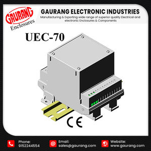 Caja de conexiones de aluminio y plástico IP66, cajas de carril Din universales a precio asequible - Product Image 2