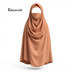 Abaya islamique traditionnelle modeste pour hommes, taille plus, personnalisable, légère, élégante, en polyester, sans couture, séchage rapide - Product Image 6