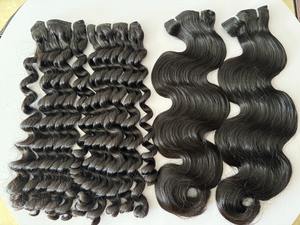 Super vente! Extensions de cheveux ondulés vierges naturels non traités alignés sur les cuticules vietnamiennes Cheveux humains bruts du Vietnam - Product Image 4
