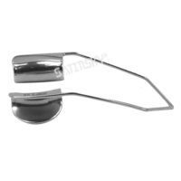 Spéculum oculaire MAUMENEE PARK en acier inoxydable, lames en acier massif réglables, 14 mm de large, vis de verrouillage, supports de suture, modèle SSE-18-33 CE