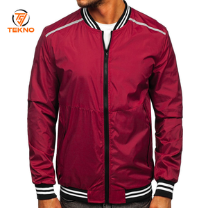 Chaquetas de bombardero informales ligeras de talla grande de alta calidad para hombres, superventas, prendas de vestir exteriores de moda, servicio OEM al por mayor personalizado - Product Image 1