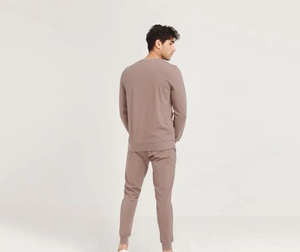 Chándal de marca famosa para hombre con diseño de registro personalizado Unisex con cremallera Casual XL de talla grande gris conjuntos de chándal productos con logotipo propio - Product Image 3