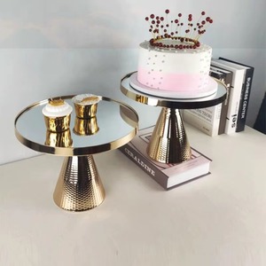 Wood and Resin Cake Stand Elegant Decorative <b>Dessert</b> Stand for Wedding Birthday Party and Modern Home Kitchen Use From India - Product Image 1