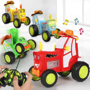 Nuevo diseño <span class=keywords><strong>Stunt</strong></span> Car Cyclone Rc Car Magic Cartoon Control remoto Rc Jumping <span class=keywords><strong>Stunt</strong></span> Car Juguetes para niños con sonido ligero - Product Image 4