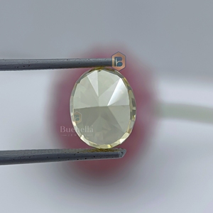 Diamants CZ de couleur rare, taille Radiant, 1 carat à 10 carats, synthétiques de laboratoire, cultivés, remplis, couleur jaune clair unique, effet glace concassée, pour - Product Image 4
