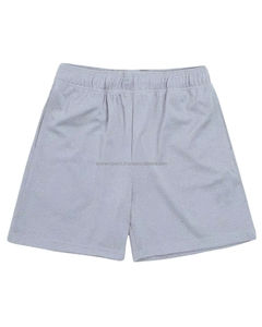 Pantalones cortos OEM 100% de algodón y lana para hombre, ropa de calle de felpa francesa con bordado personalizado para pedidos a granel, pantalones cortos ODM personalizados para hombre - Product Image 1