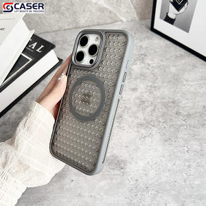 Respirant Dissipation thermique magnétique <span class=keywords><strong>coque</strong></span> de téléphone sensation de peau lentille mentale <span class=keywords><strong>coque</strong></span> de protection de téléphone pour iphone 17 16 15 14 Promax - Product Image 6