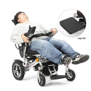 Silla de ruedas eléctrica reclinable completamente automática para conducción segura, accesorio completo, silla de ruedas para ancianos, fácil de mover de forma independiente - Product Image 1