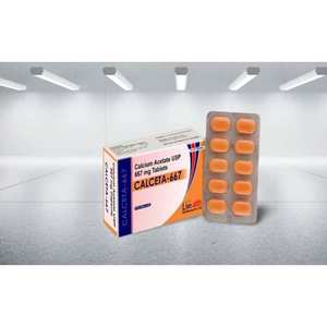 Tabletas de acetato de calcio de alta calidad de 667mg, suministro directo de fábrica al por mayor de ingredientes herbales, suplementos herbales para el cuidado de la salud - Product Image 6