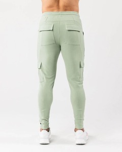 Nouveau pantalon de jogging Cargo en coton brossé de haute qualité pour hommes - Product Image 2