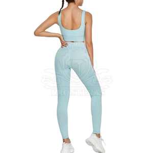 Ropa deportiva de la mejor calidad, conjunto de Yoga para mujer, conjunto de Yoga hecho a medida para mujer, conjunto de Yoga resistente para mujer - Product Image 3