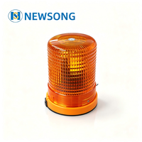 Feux de signalisation d'urgence à LED Amber haute luminosité 12V 24V pour camions lourds, chariots élévateurs, balise de sécurité, lumière d'avertissement