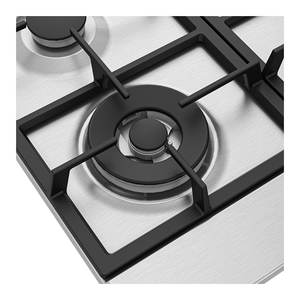 Table de cuisson à gaz PRACTICLEAN Hiaw64225Sxe 4 zones Piano avec 60 cm en inox, élégante et pratique - Product Image 5