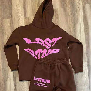 ชุดวอร์มพิมพ์ลายพัฟสำหรับผู้ชายชุดวอร์ม2025น้ำหนักเบาออกแบบโลโก้ได้ตามต้องการ - Product Image 3