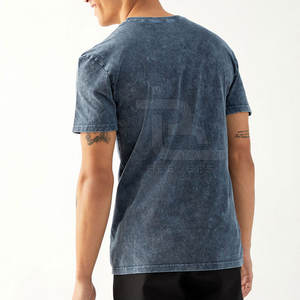 Ropa de calle transpirable para hombres, camisetas de lavado ácido, superventas, camisetas ligeras de lavado ácido para hombres - Product Image 3