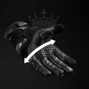 Guantes de moto hechos a medida Guantes de moto de gimnasio de diferentes colores Guantes de moto de cuero para hombres para uso de entrenamiento - Product Image 6