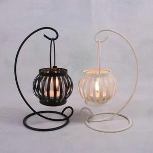 Chandelier en métal décoration de la maison à la main bougeoir chandelier décor Miniature décor à la maison - Product Image 4