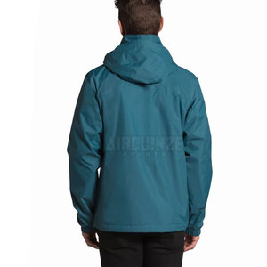 Chaqueta de lluvia impermeable de estilo informal único para hombre con cuello con capucha para uso en invierno - Product Image 2