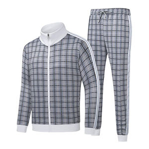 Nouveau Survêtement à fermeture éclair pour hommes Vêtements de sport Vente en gros Training Gym Survêtements de jogging pour hommes personnalisés Survêtement à capuche pour hommes - Product Image 3