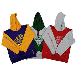 Fabricante al por mayor personalizado pulóver ropa de calle logotipo bordado Unisex sudaderas con capucha de gran tamaño hechas en Pakistán mejor material 100% - Product Image 1