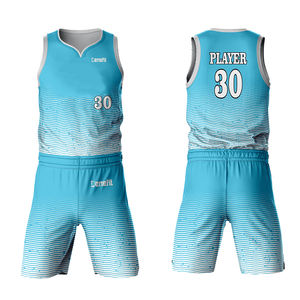 Uniforme d'entraînement d'équipe nouveau Style hommes portent des ensembles d'uniformes de basket-ball ensembles de vêtements de basket-ball respirants pour adultes - Product Image 1