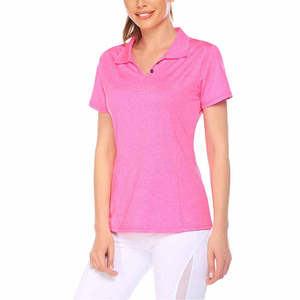 T-shirt polo pour femmes à la mode fabriqué avec le meilleur matériau T-shirt polo pour femmes personnalisé à vendre 2025 T-shirts polo pour femmes - Product Image 2