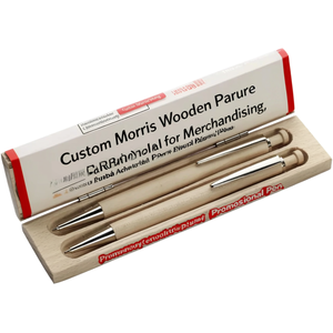 Penna Promozionale Personalizzata in Legno Morris per Merchandising - Product Image 3