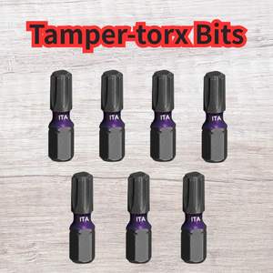 Puntas de Impacto Tamper-torx Industriales y para Bricolaje de Taiwán, con Material S2 y Funda de Color - Product Image 3