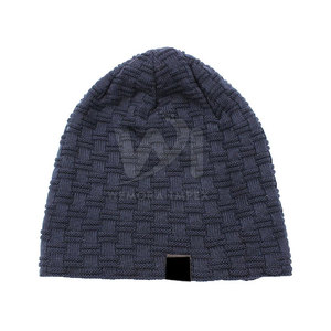 Service OEM : Créez vos propres bonnets pour la vente en ligne 2026 – Bonnets Jacquard d'hiver personnalisés avec logo pour le running - Product Image 1