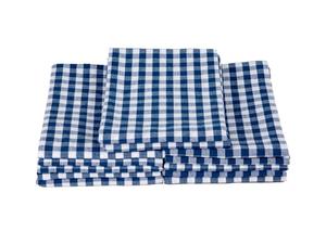 Lot de 6 serviettes à rayures jetables 100% coton à séchage rapide personnalisables pour le golf ou l'entretien automobile Technique tissée - Product Image 2