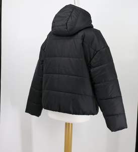 Vêtements personnalisés pour femmes, doudounes décontractées, coupe-vent, conception personnalisée, rembourrées, vestes zippées pour femmes, vente en gros - Product Image 4