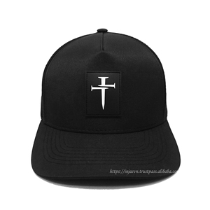 แผ่นหนัง6แผงสไตล์วินเทจคลาสสิกหมวกแก๊ปผ้าฝ้ายใส่สบายหมวกแก๊ปใส่ตกปลาโลโก้ตามสั่ง Y2K ฮิปฮอปชายหาดท่องเที่ยวสำหรับตกปลา - Product Image 1