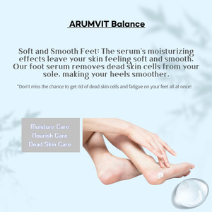 Sérum exfoliant pour les pieds à l'urée et à la vitamine C ARUMVIT, nouvelle arrivée, produit coréen très vendu, vente en gros - Product Image 2