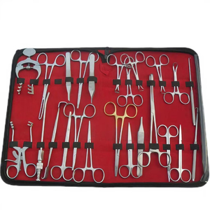 Ensemble d'instruments chirurgicaux majeurs en acier inoxydable, manuels, réutilisables, certifiés CE - Product Image 4