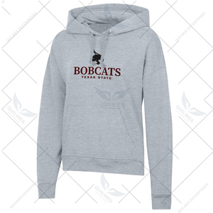 Sudadera con Capucha de Felpa de Algodón para Mujer, Diseño Personalizado de Alta Calidad, Estilo Casual de Invierno con Estampado de los Bobcats de Texas - Product Image 2