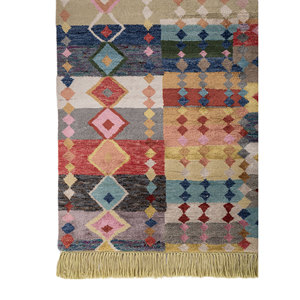 ลายทางเรขาคณิต phoolon ki bahaar สำหรับตกแต่งบ้าน - Product Image 4