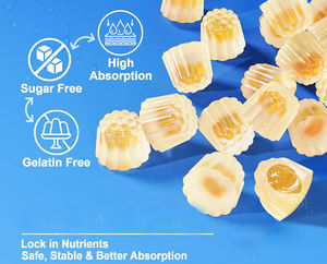 Vitadiscovery özel şekersiz 25mg Lutein Gummies yetişkinler iç<span class=keywords><strong>in</strong></span> Zeaxanthin Vegan vitaminleri Gummies genel gözler sağlık desteği - Product Image 3