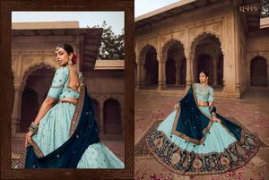 Elegant Heavy Embroidered Viscose Lehenga Choli Latest Indian Ethnic Wear Designer Style Ready Stock Bulk Orders Welcome Now - Product Image 4