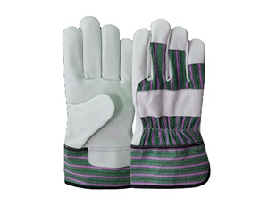 Guantes de Trabajo de Cuero de Oveja, Resistentes, para Uso Industrial, con Comodidad para Jardinería Doméstica, para Protección y Seguridad - Product Image 5