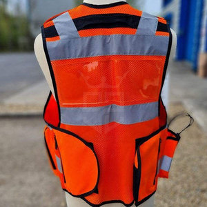 Chaleco de Seguridad para Hombre, Ligero y Transpirable, Ajustable, Precio de Fábrica, Venta al Por Mayor - Product Image 2
